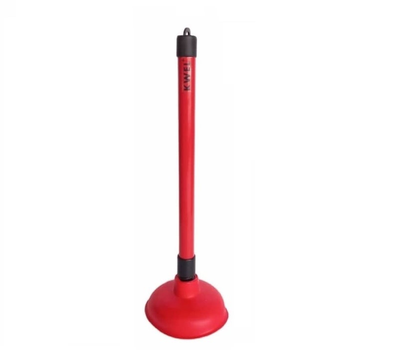 KWEL Drain Unblocker Cleaner Sink Plunger Cleaning Pump for Kitchen Sink, Toilet, Bathroom Pack of 1 (Medium) - Image 1