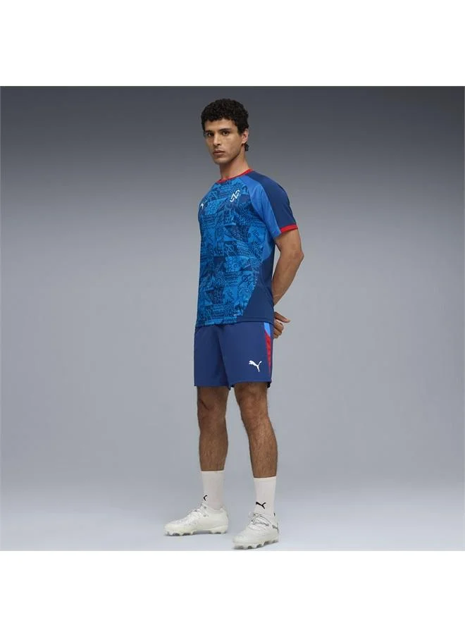 Puma Blazing Blue-PUMA White-Ultra Blue Neymar Jr Playmaker Training Football Shorts Men for Men | Best Price UAE
