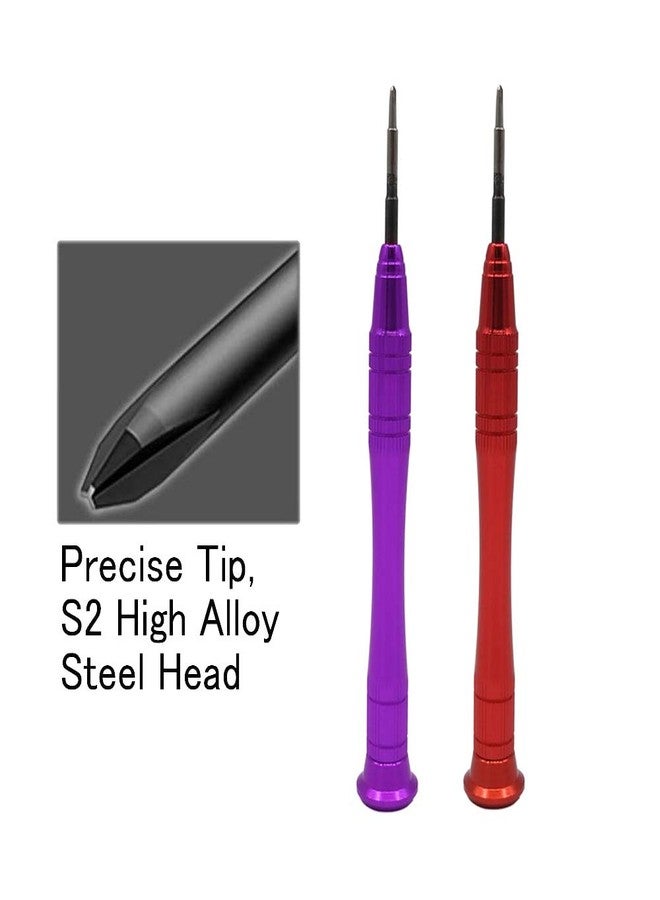EMiEN Triwing Screwdriver Compatible With Nintendo Switch, EMiEN 2.0mm Phillips 1.5mm Y00 Tri-Point Tri Wing Tip Screwdriver Kit Compatible With Nintendo Switch Joy-Con and Consoles Repair - Image 3