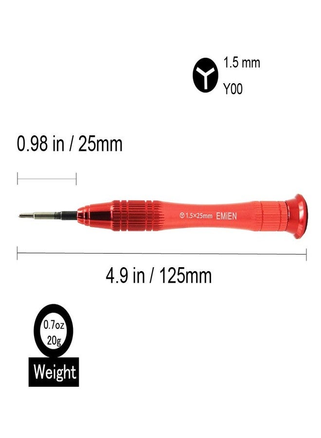 EMiEN Triwing Screwdriver Compatible With Nintendo Switch, EMiEN 2.0mm Phillips 1.5mm Y00 Tri-Point Tri Wing Tip Screwdriver Kit Compatible With Nintendo Switch Joy-Con and Consoles Repair - Image 5