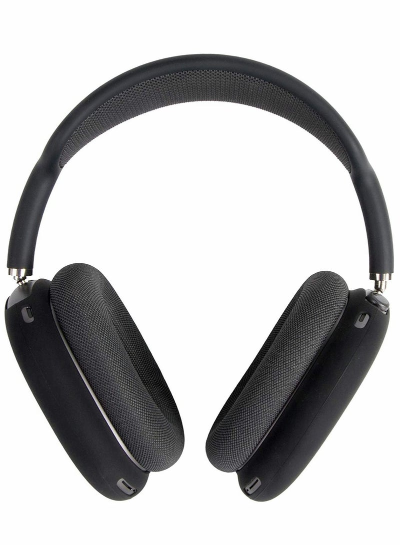 Ear Case, for AirPods Max Case Silicone apple Bluetooth over-ear, Scratch-resistant case silicone Carrying Replacement, Apple Headphone (Black)  - Image 1