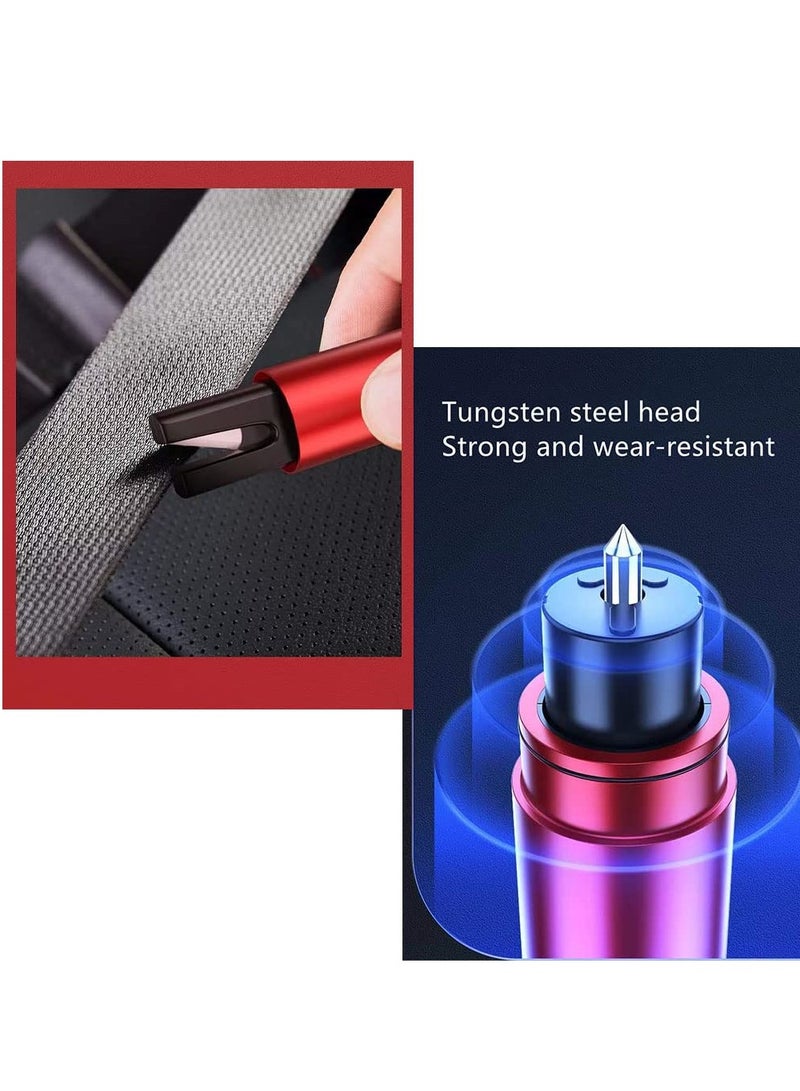 SOLARAE مطرقة أمان محمولة أداة هروب طارئة، مكسر نوافذ متعدد الوظائف مع قاطع حزام الأمان، مطرقة أمان محمولة أداة هروب طارئة، كسر نافذة الهروب في ثانية واحدة (أسود) - Image 3