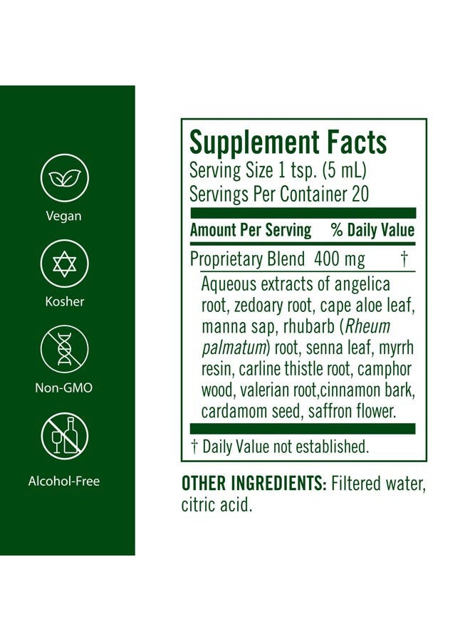 FLORA - Swedish Bitters, Digestive Herbs, Alcohol-Free, 3.4 Fl Oz - Image 2