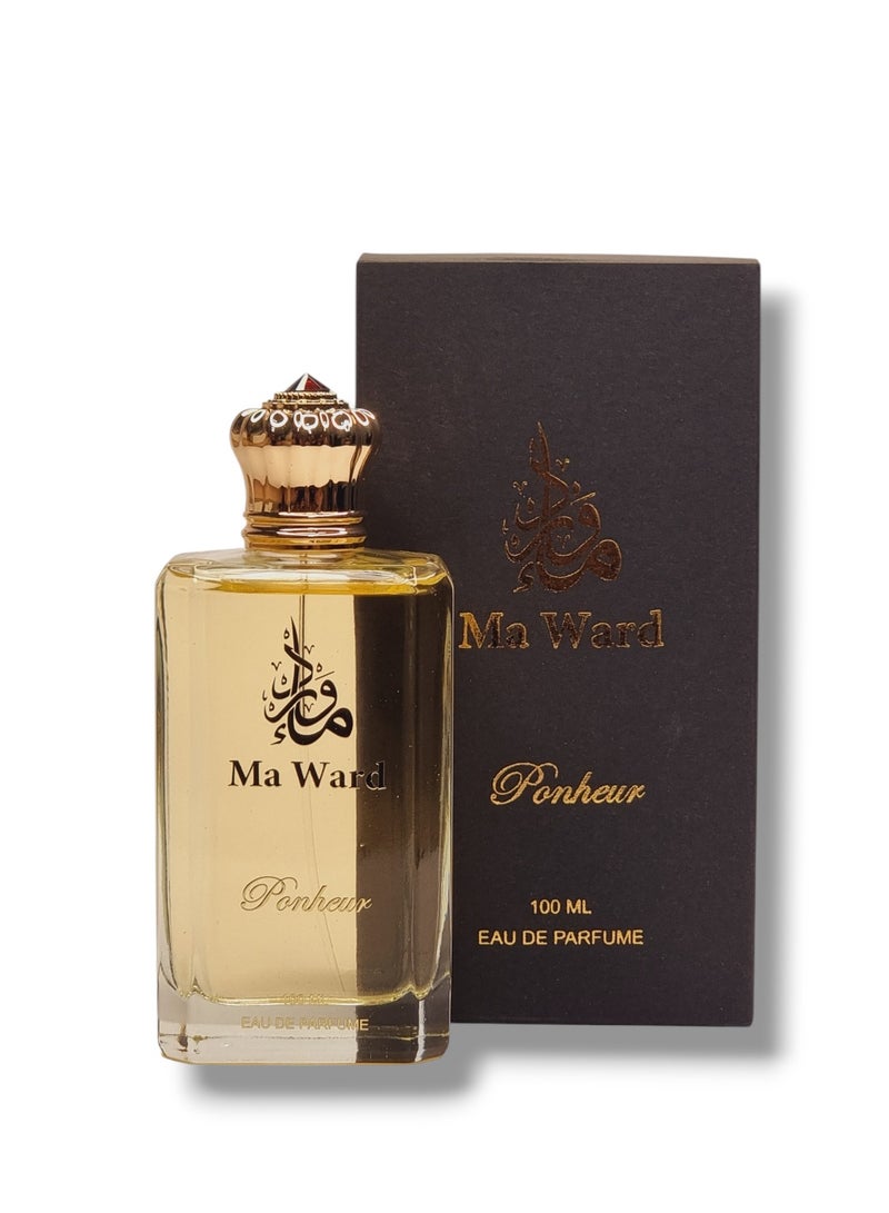 ماء ورد عطر بونير من ماء ورد للعطور 100 مل للنساء والرجال - Image 1