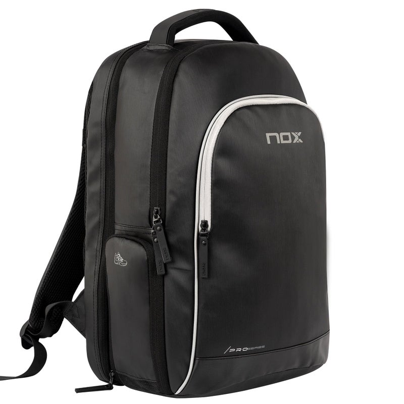 NOX NOX Pro Series Black Padel Backpack Spacious and Well Organized Design. - Image 2