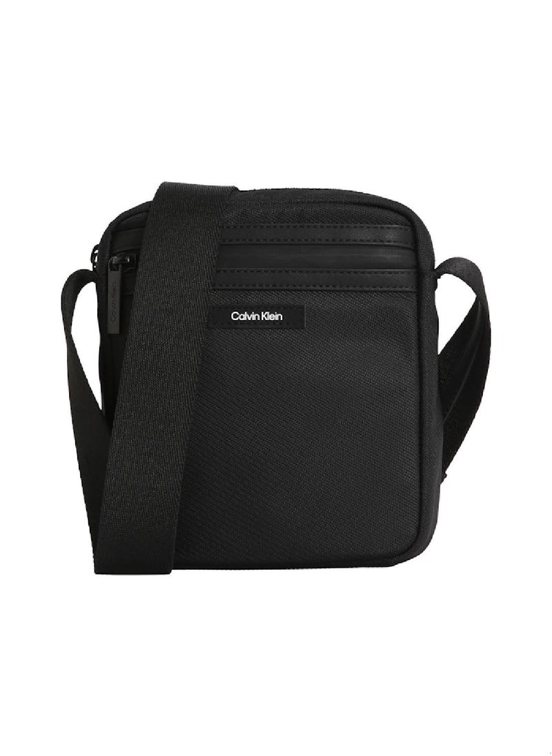 CALVIN KLEIN Men's Reporter Bag - Polyester, Black  - Image 1