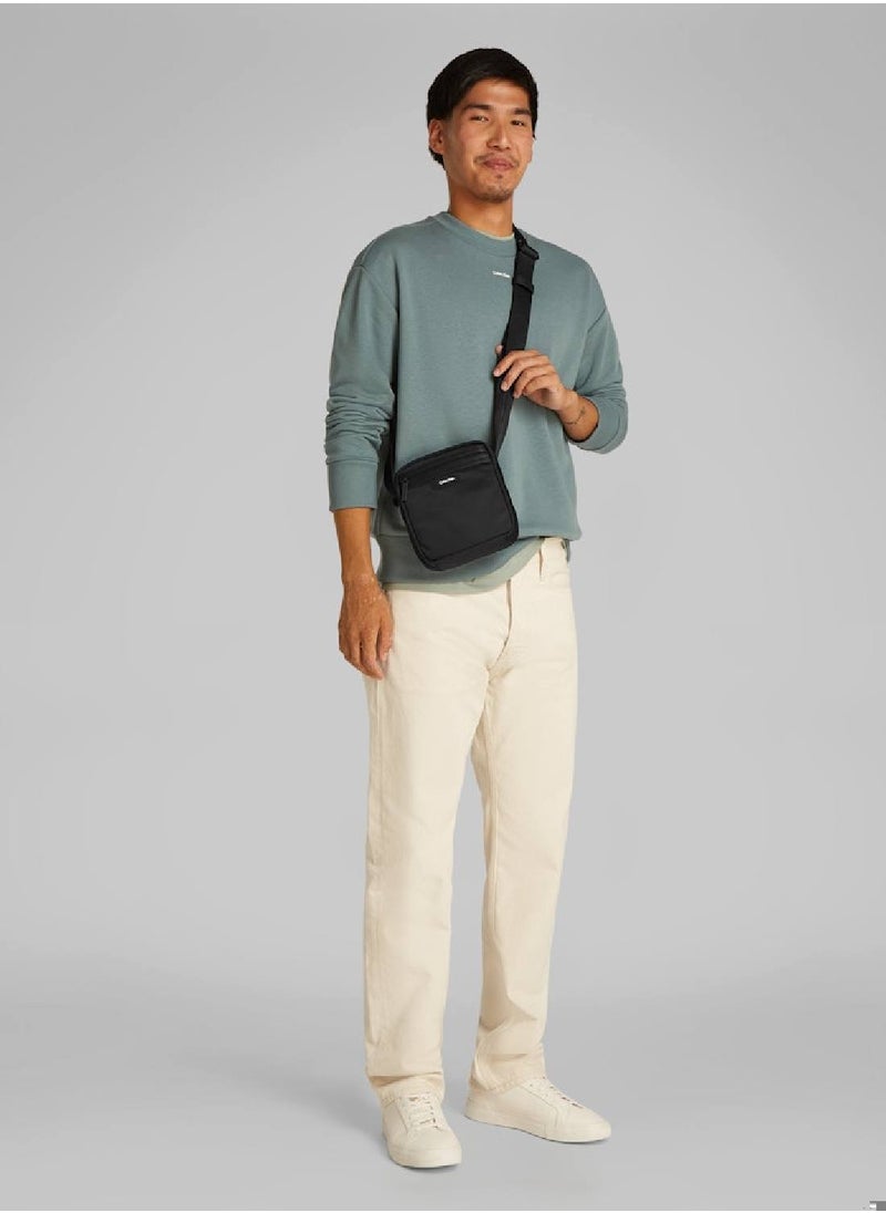 CALVIN KLEIN Men's Reporter Bag - Polyester, Black  - Image 2