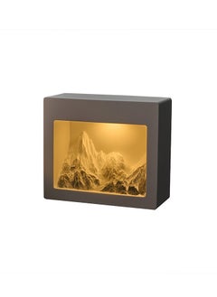 General Rizhao Jinshan (ink wind) + warm light + 1 bottle of essential oil aromatherapy gift box, diffuser stone, decorative lamp, no fire, household car perfume, high-end interior accessories  - Image 1