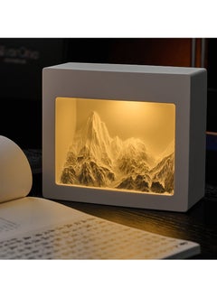 General Rizhao Jinshan (ink wind) + warm light + 1 bottle of essential oil aromatherapy gift box, diffuser stone, decorative lamp, no fire, household car perfume, high-end interior accessories  - Image 2