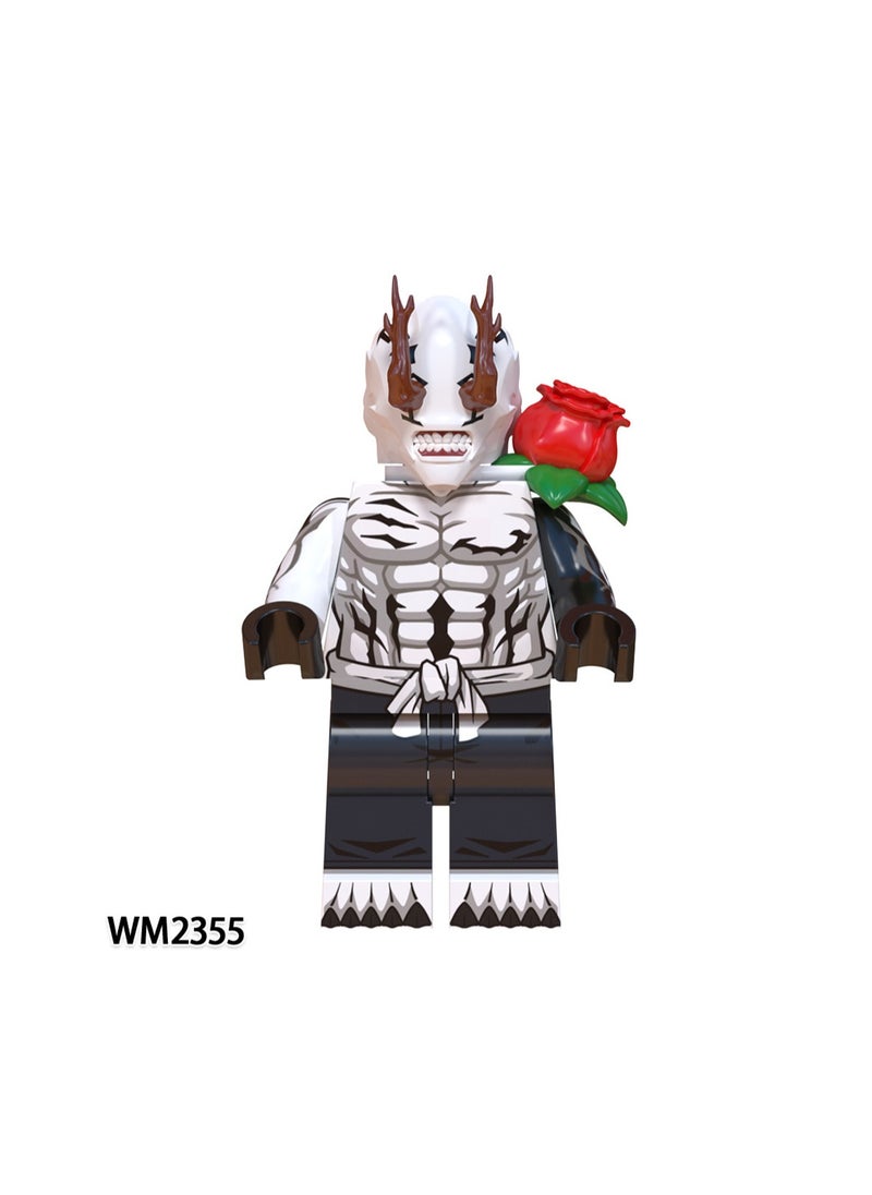 7-Piece Anime Series Children's Educational Building Blocks Minifigures Toys Suitable For Boys Gifts Bag Pack  - Image 5