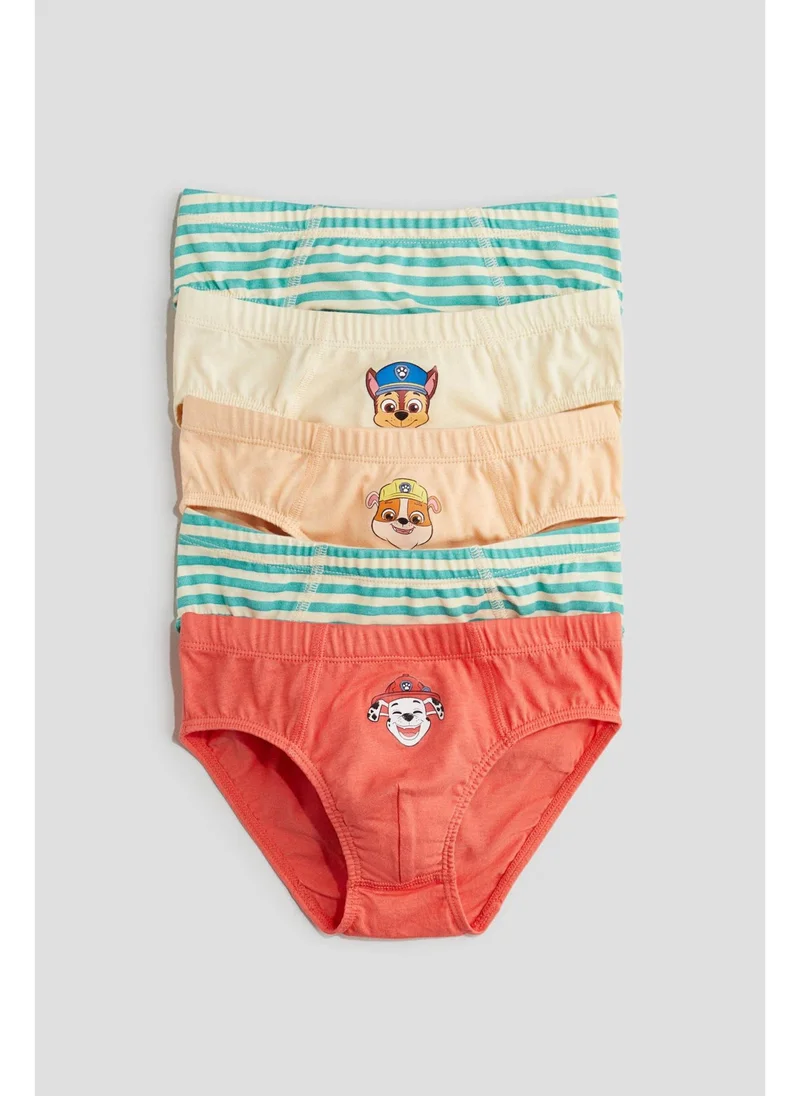 اتش اند ام 5-pack printed boys’ briefs