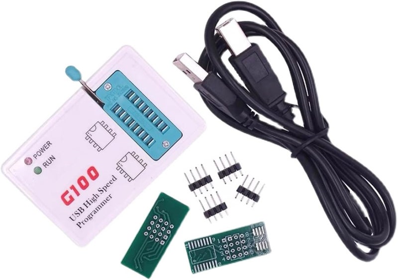 مبرمج G100 مع التعرف التلقائي، كاتب BIOS عبر USB 2.0 لرقاقات 24/25/95 مع وضع الفريق ومجموعة أدوات كشف الطاقة - Image 1