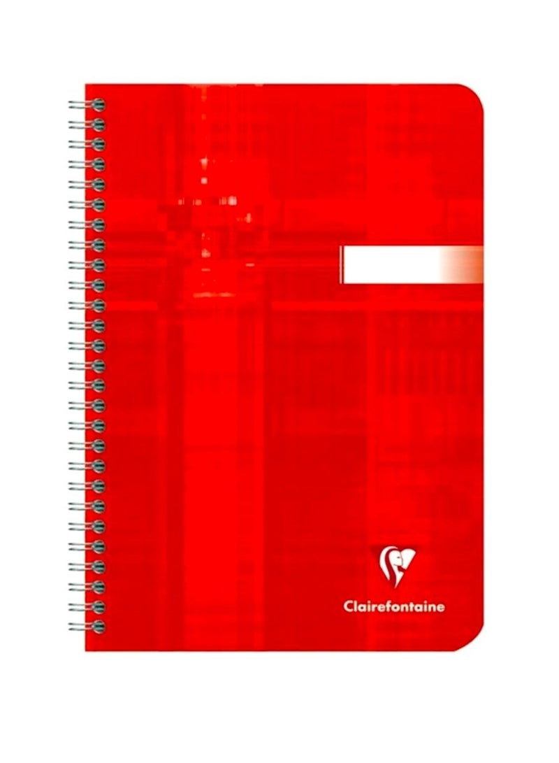 Clairefontaine 180-Page A5 Size Spiral Binded Soft Cover Notebook - Image 1