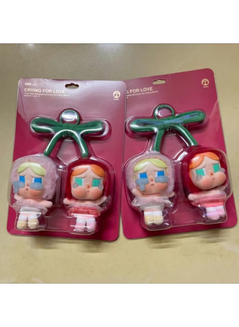 Crybaby crying for love vinyl plush pendant - Image 3