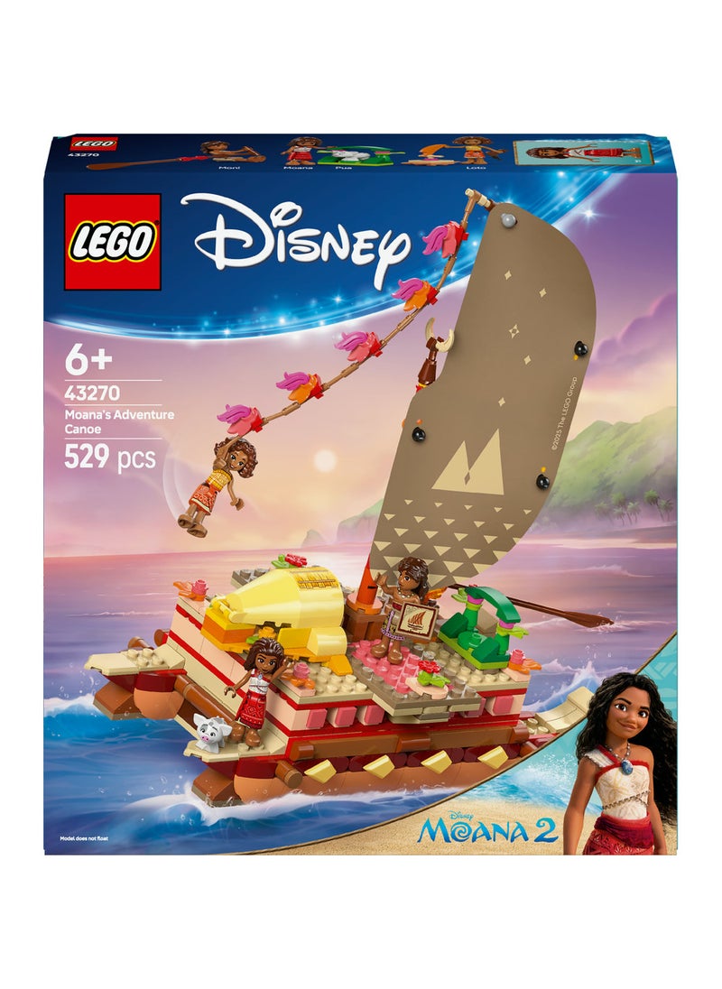 ليغو مغامرة نموذج اللعبة الخيالية قارب مغامرات موانا من ليغو® Disney‏ 43270  - Image 2