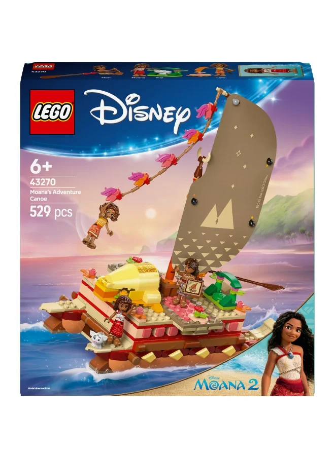 ليغو مغامرة نموذج اللعبة الخيالية قارب مغامرات موانا من ليغو® Disney‏ 43270