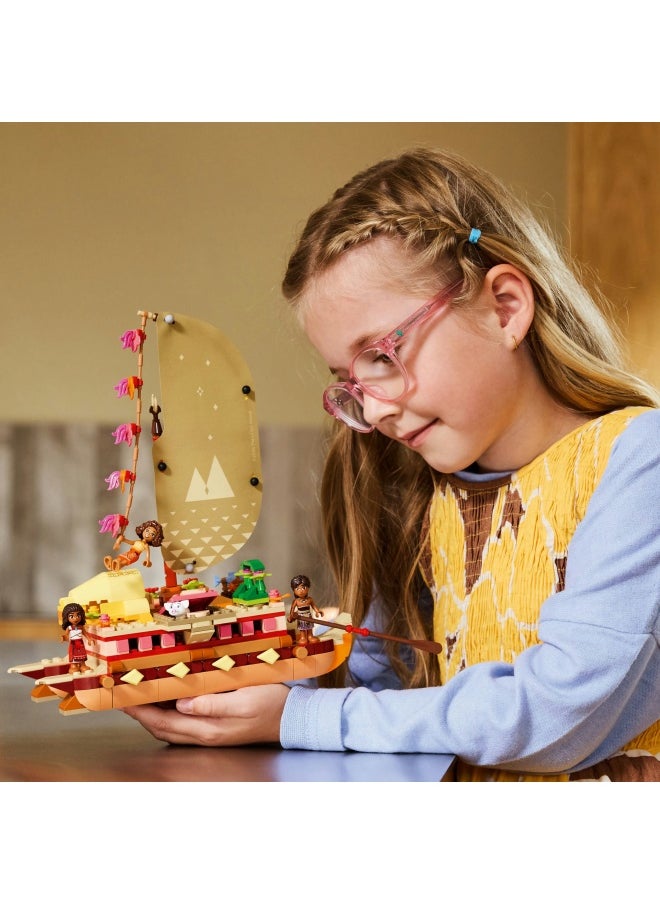 LEGO Disney Princess Moana'S Adventure Canoe 43270 (529) Pieces  - Image 3