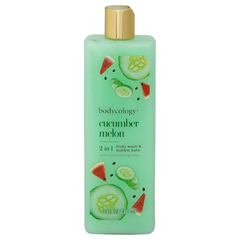 Bodycology Cucumber Melon Body Wash Women 16 oz - Image 1