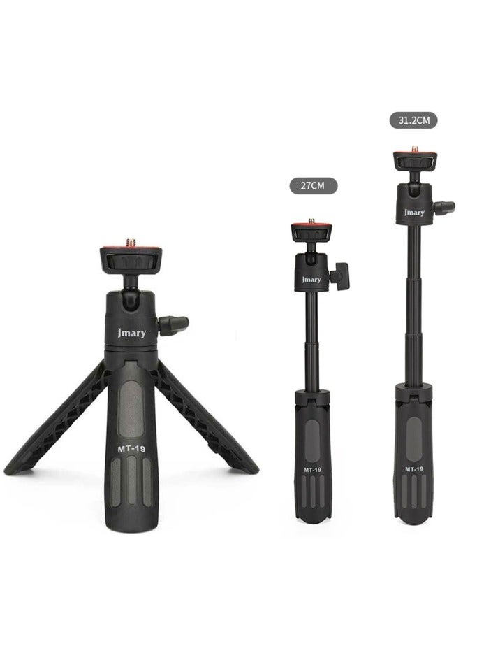 Jmary Jmary MT-19 Table Top Mini Portable Extendable Tripod Stand - Image 3
