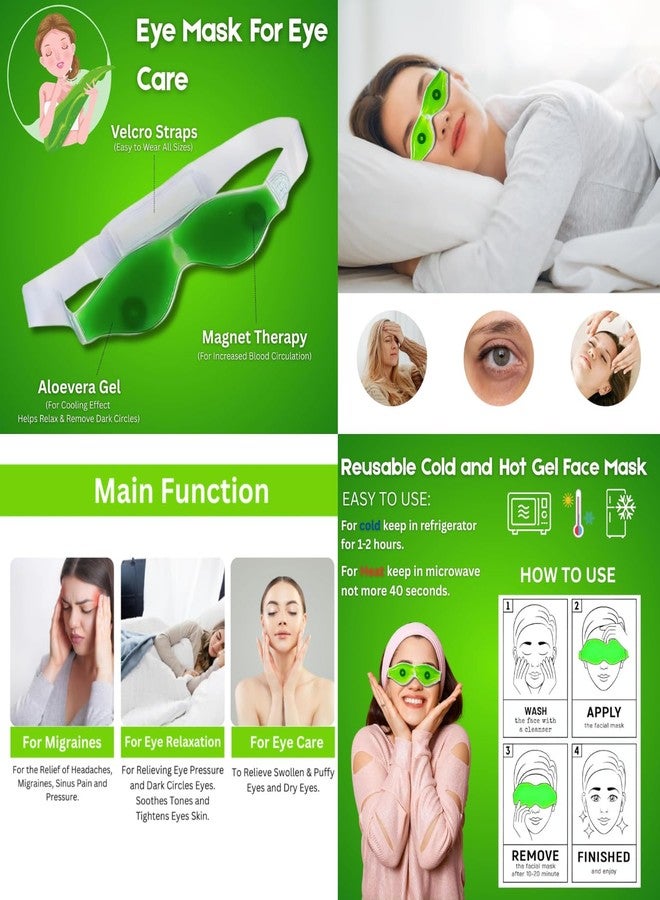 Avaiya Facial Ice Therapy Set with Ice Face Bowl, Ice Roller for Face, Cooling Eye Gel Mask & Silicone Facial Brush - Pore Minimizer, Skin Tightening, Dark Circle & Puffiness Relief Skincare Kit - Image 3