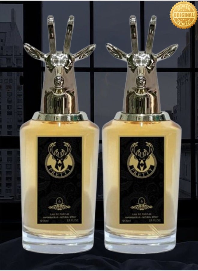 Pretty - 2 Pieces Pretty Perfume Number 6 75ml EDP - Image 1
