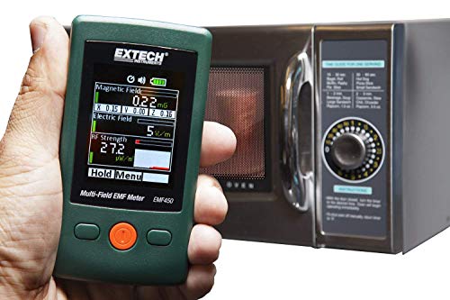 Extech EMF450 - Multi-Field EMF Meter - Measures Magnetic, Electric, and RF Fields with Color Display - Image 3