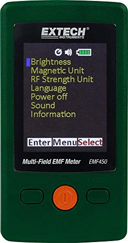 Extech EMF450 - Multi-Field EMF Meter - Measures Magnetic, Electric, and RF Fields with Color Display - Image 2