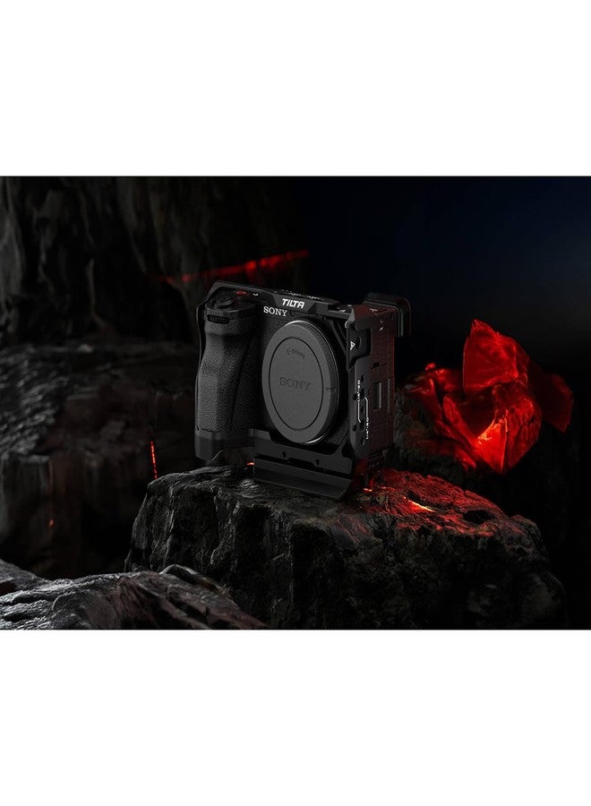 Tilta Full Camera Cage Compatible with Sony a6700 with Arca Baseplate and HDMI Cable Clamp - Titanium Gray TA-T54-FCC-TG - Image 2