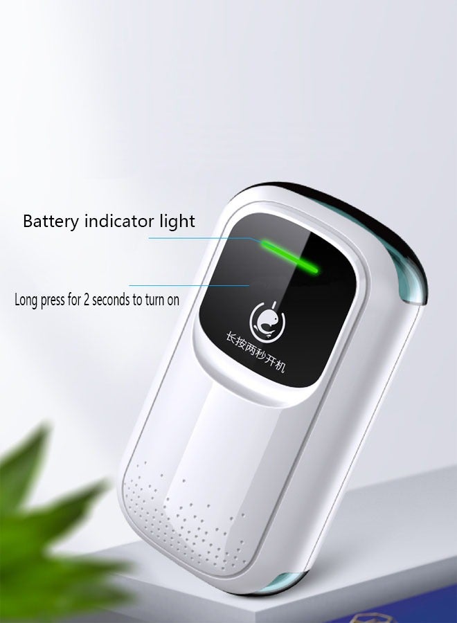 ZCM-HAPPY Portable Aquarium Air Pump,Rechargeable,Dual Outlet with Accessories,for Fish Tank,Outdoor Fishing,Hydroponic Systems - Image 3