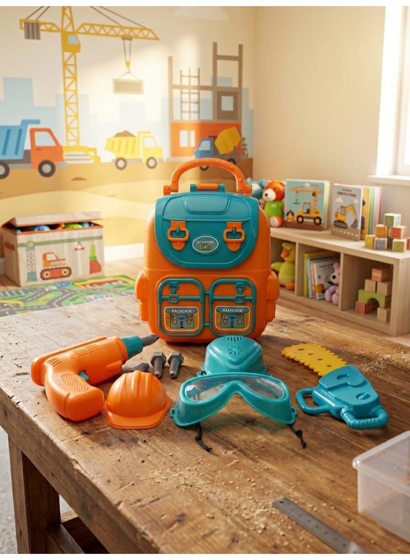 Kids Repair Tool Backpack Set - Image 2