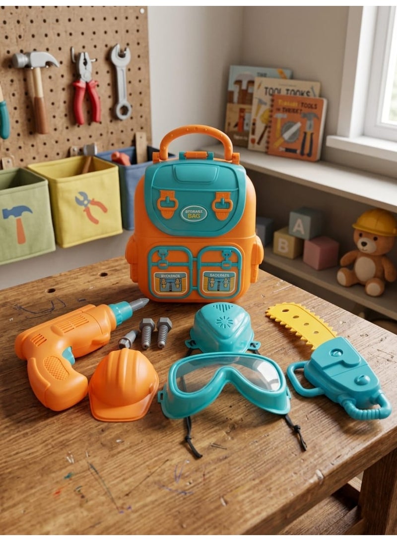 Kids Repair Tool Backpack Set - Image 1