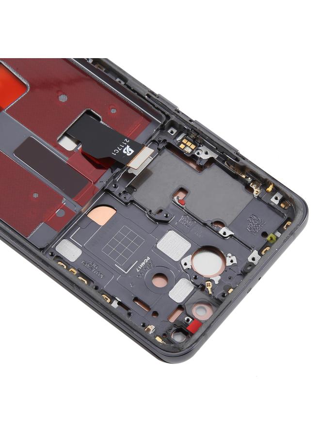 Replacement For Huawei P40 Pro TFT LCD Screen Digitizer Full Assembly with Frame, Not Supporting Fingerprint Identification Black - Image 5
