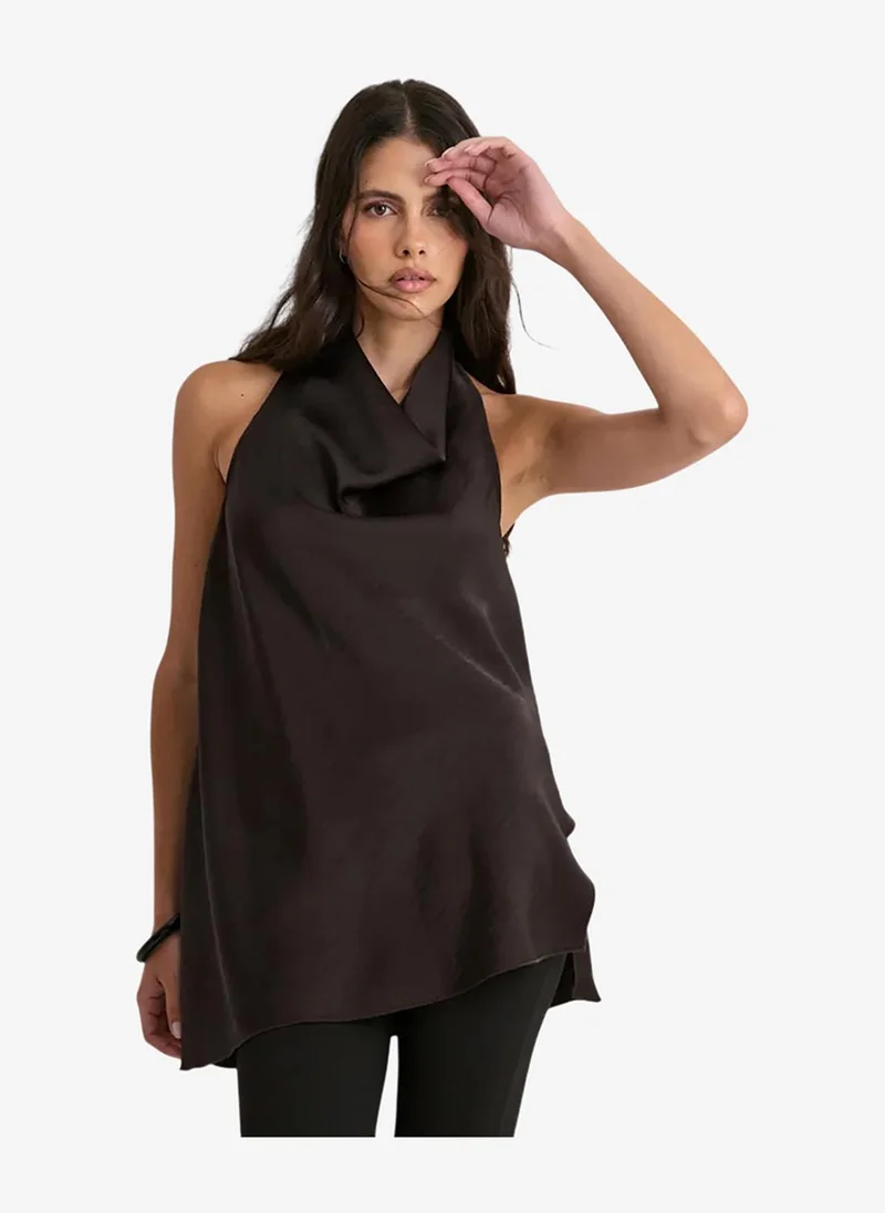 فيرو مودا Women's VMTANJA Halter Top Woven