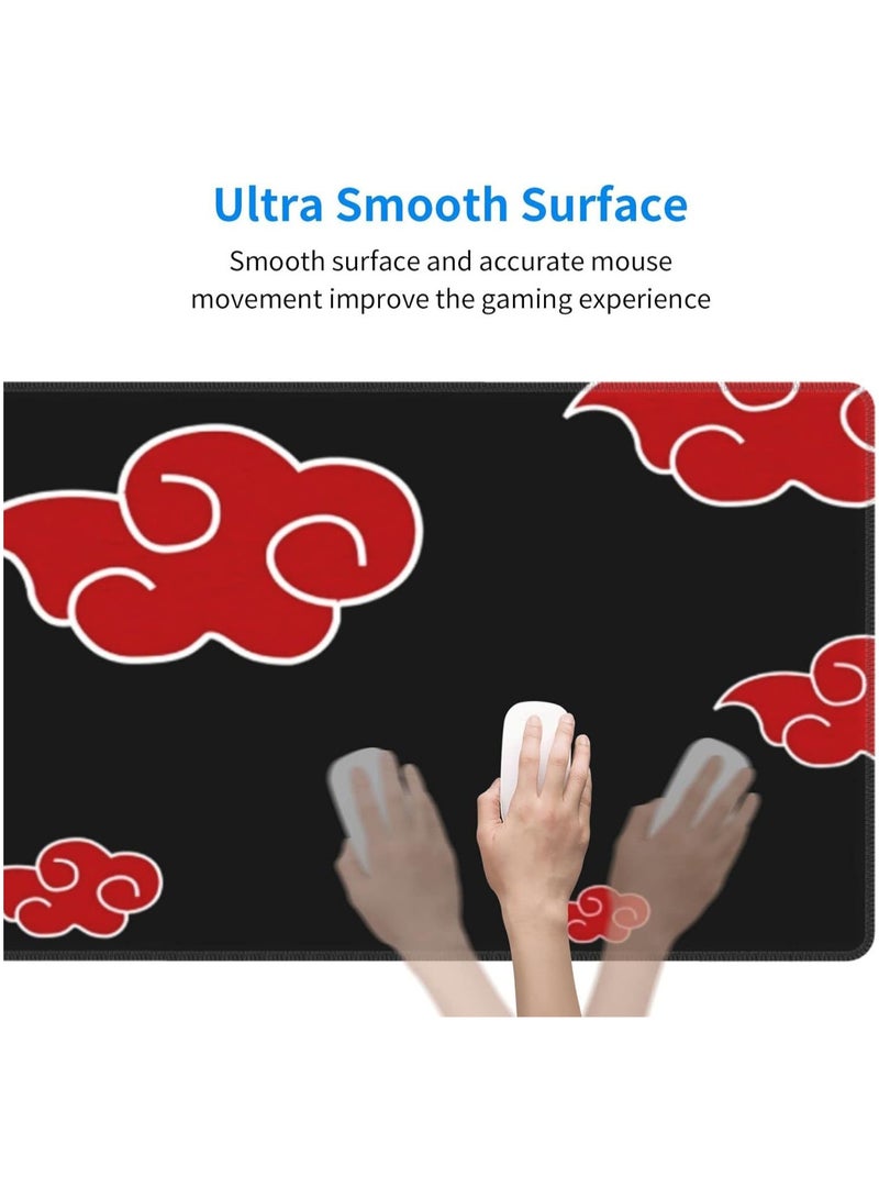 عام Anime Mouse Pad for Computer - Anime Gaming Non Slip Rubber Mat for Desktop PC Laptop Office Mouse Pad (60x30x0.3cm) - Image 4