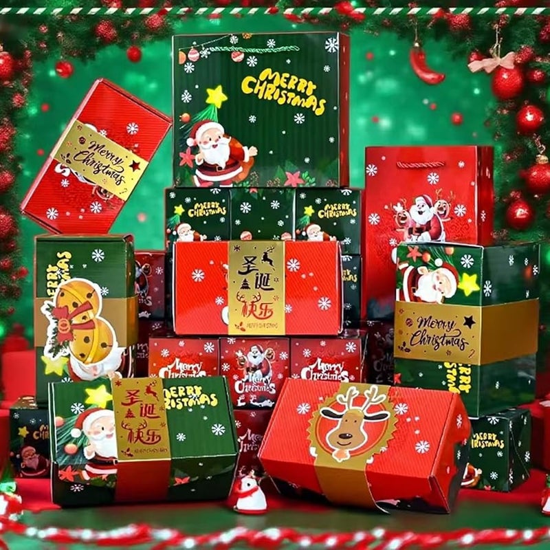 Reusable Pop Up Gift Box Holiday Party Decoration Paper Craft Presentation Accessory - Image 3