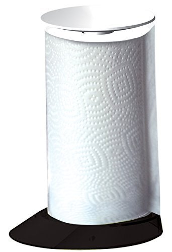 BUGATTI Bugatti Glamour Paper Roll Holder (H28 cm x 19 cm Diameter Black) - Image 2