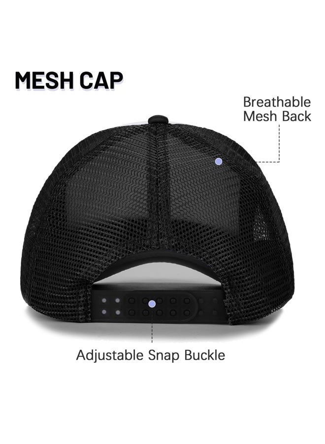 Ultrafun 10 Pack Trucker Hat Mesh Sublimation Blank Hats Adjustable Baseball Caps Hats for Men Women, Multicolor, One size - Image 4