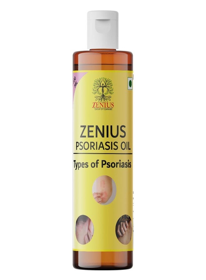ZENIUS زيت لعلاج الصدفية الجلدية مع تركيبة عشبية لفروة الرأس، يخفف الحكة والاحمرار | سريع الامتصاص | يساعد على تهدئة الأكزيما والصدفية والتهاب الجلد وجفاف الجلد الشديد والقوباء الحلقية والالتهابات الفطرية | طبيعي ونقي 100% | 100 مل - Image 1