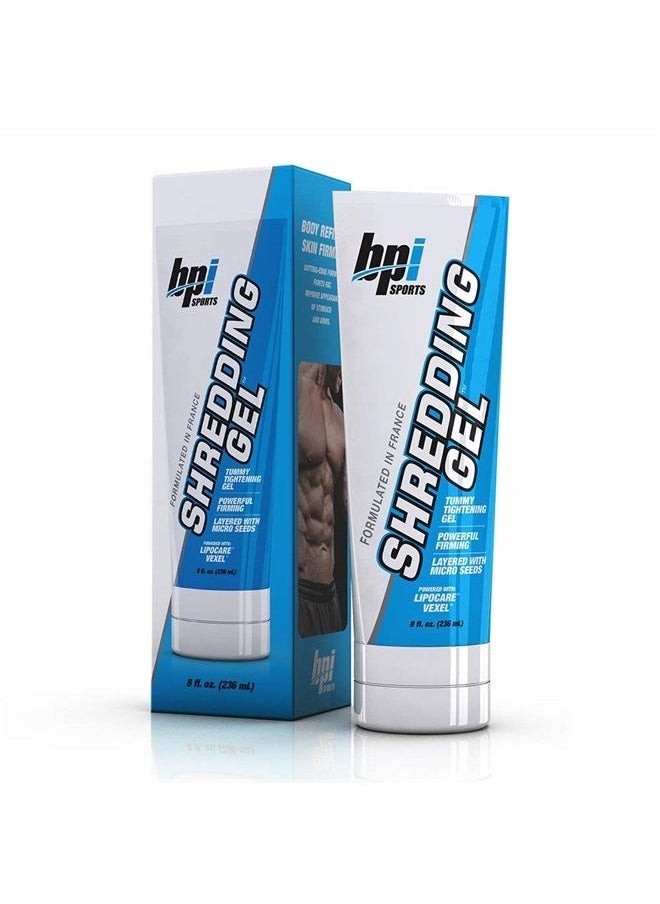 BPI SPORTS - Shredding Gel - Skin Toning Gel for Men and Women with Caffeine and Palmitoyl Carnitine - Powered with Lipocare Vexel - 8 Fl Oz (Pack of 1) - Image 1