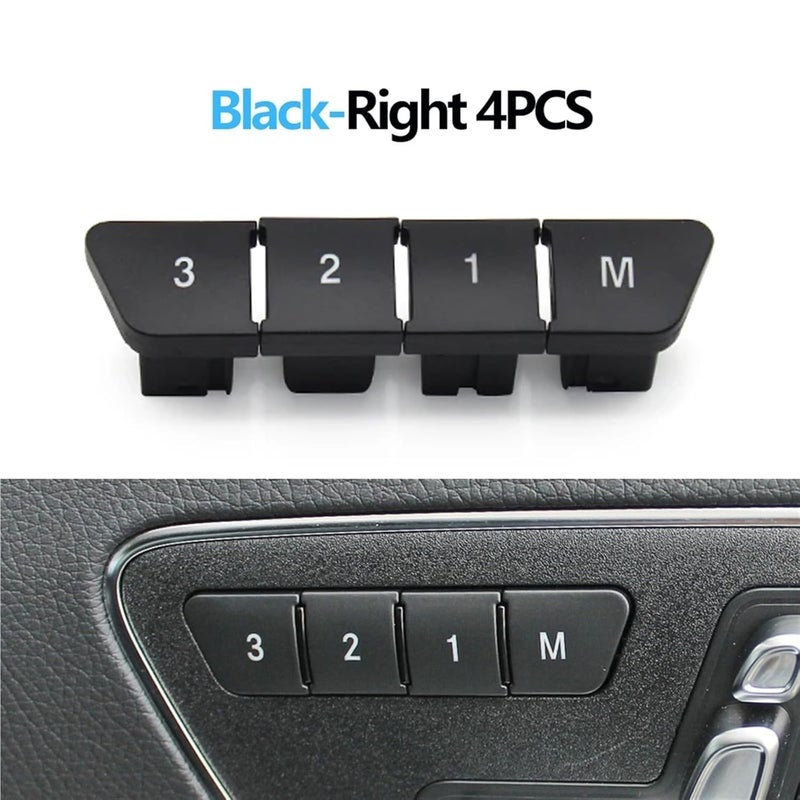 DEMULAX Car Seat Adjustment Switch Button Set - Image 2