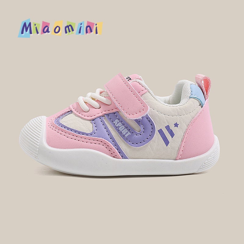 Mesh Sneakers Lightweight Flexible Sole Walking Shoes For Kids Indoor And Outdoor Activities - Image 1