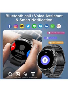 New Bluetooth Calling Fitness Tracker With Heart Rate Sleep Monitor Smart Watch IP68 Waterproof For iPhone Android Black - pzsku/ZEFB410B1CD5504CD07A9Z/45/_/1703190203/92b7d100-563b-4118-90a3-7e09b6dcd43d