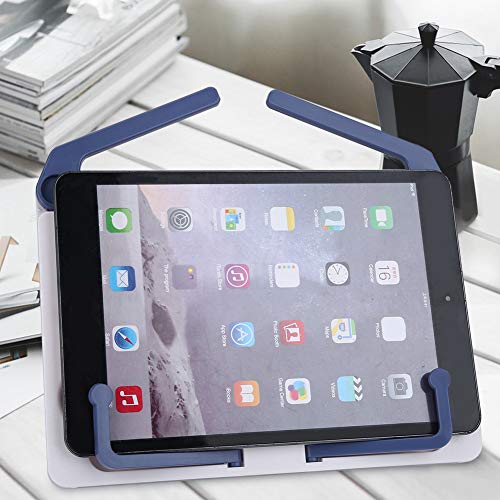 TOPINCN Desktop Sheet Music Stand, Portable Desk Angle Adjustable Pianos Musicians Music Book Practice Stand, Multipurpose Book Music Sheet Reading Stand Holder, 8.3x6.3x0.35 inch - Image 3