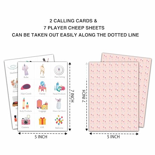 Foosproea Bridal Bingo Cards, Boho Bridal Shower Game for 24 Players, Wedding Shower/Bachelorette Party Games for Family Friends Activities, Holiday Party Favors Supplies Decorations(35) - Image 3