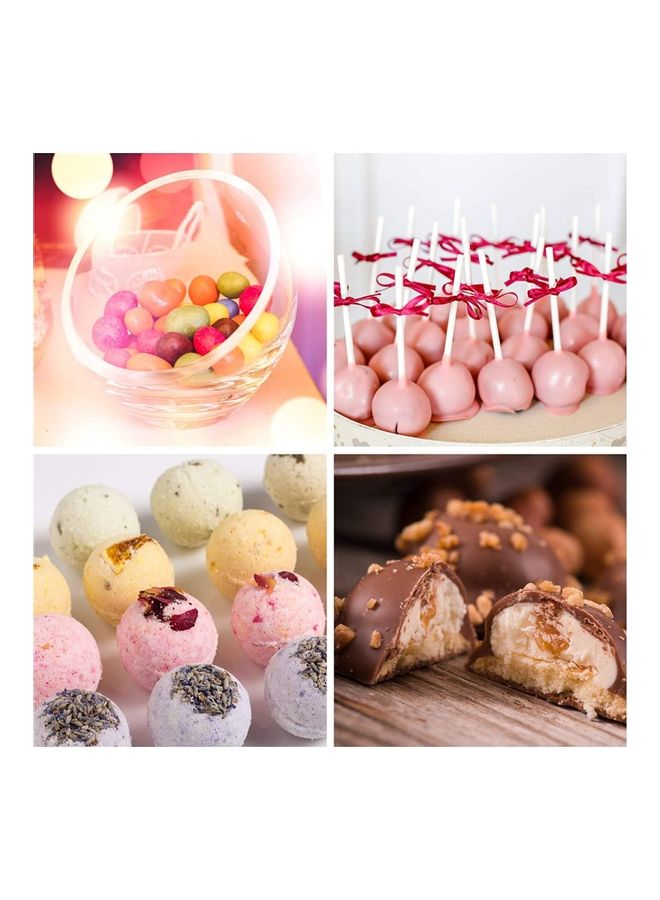 NIBEMINENT Silicone Mold/ Bite Sized Chocolate Bombs Mold multicolour one sizecm - Image 3