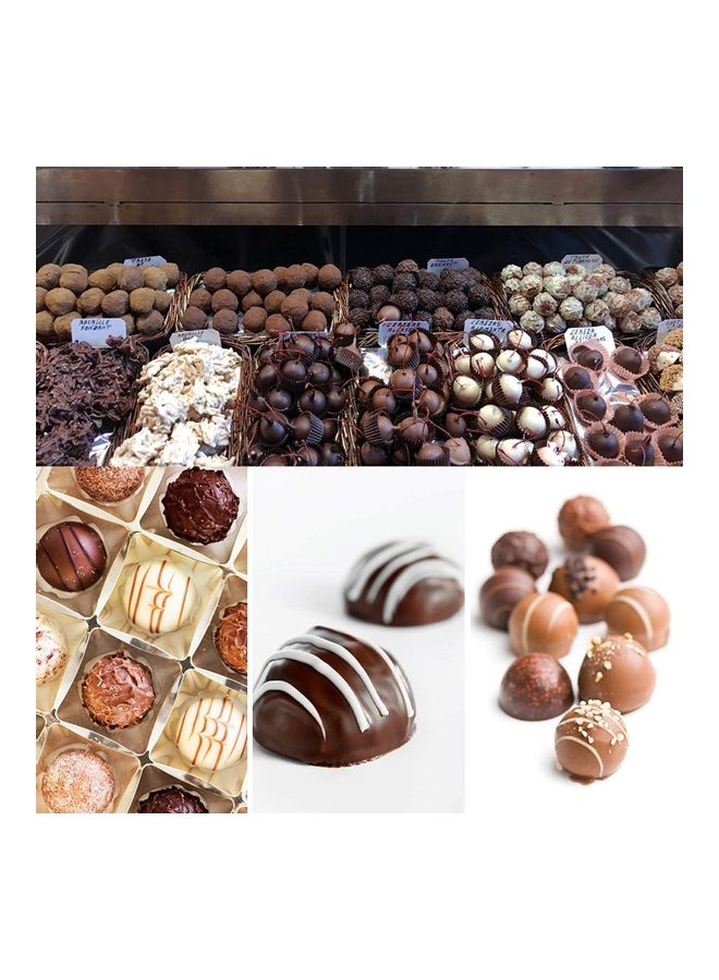 NIBEMINENT Silicone Mold/ Bite Sized Chocolate Bombs Mold multicolour one sizecm - Image 4