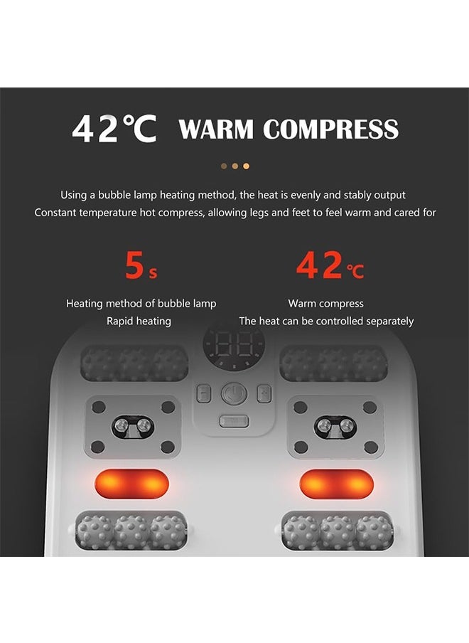 JCB CHIC Intelligent Foot Massager, Electric Foot Massager with 10 Intensities for Muscle Relaxation Foot Fatigue and Soreness Relief, Foot Stimulator Massager for Men and Women(TY800)  - Image 5