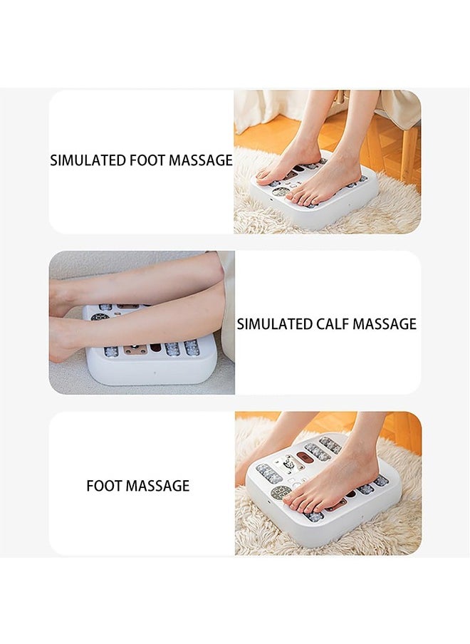 JCB CHIC Intelligent Foot Massager, Electric Foot Massager with 10 Intensities for Muscle Relaxation Foot Fatigue and Soreness Relief, Foot Stimulator Massager for Men and Women(TY800)  - Image 4