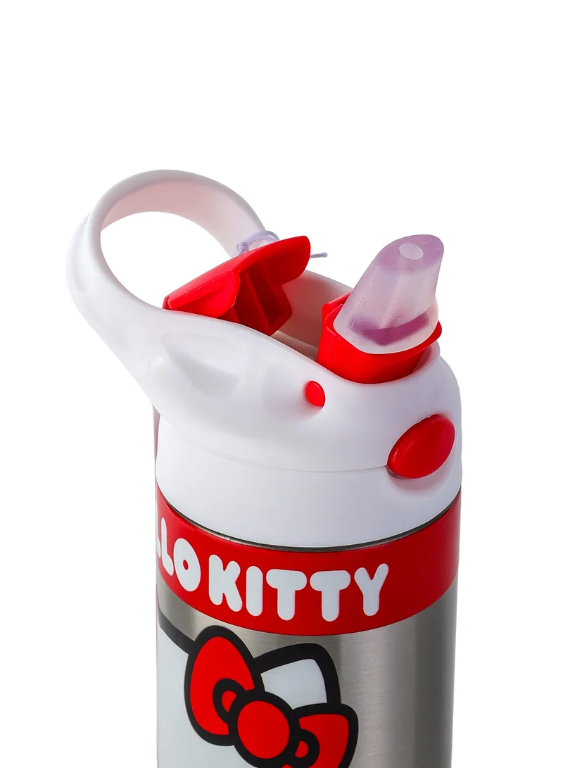 Sanrio  Sanrio Hello Kitty Stainless Steel Water Bottle 500ml | Insulated Kids Drink Bottle | Leak-Proof Cartoon Water Flask | Durable School & Travel Bottle for Girls for Women | Best Price UAE