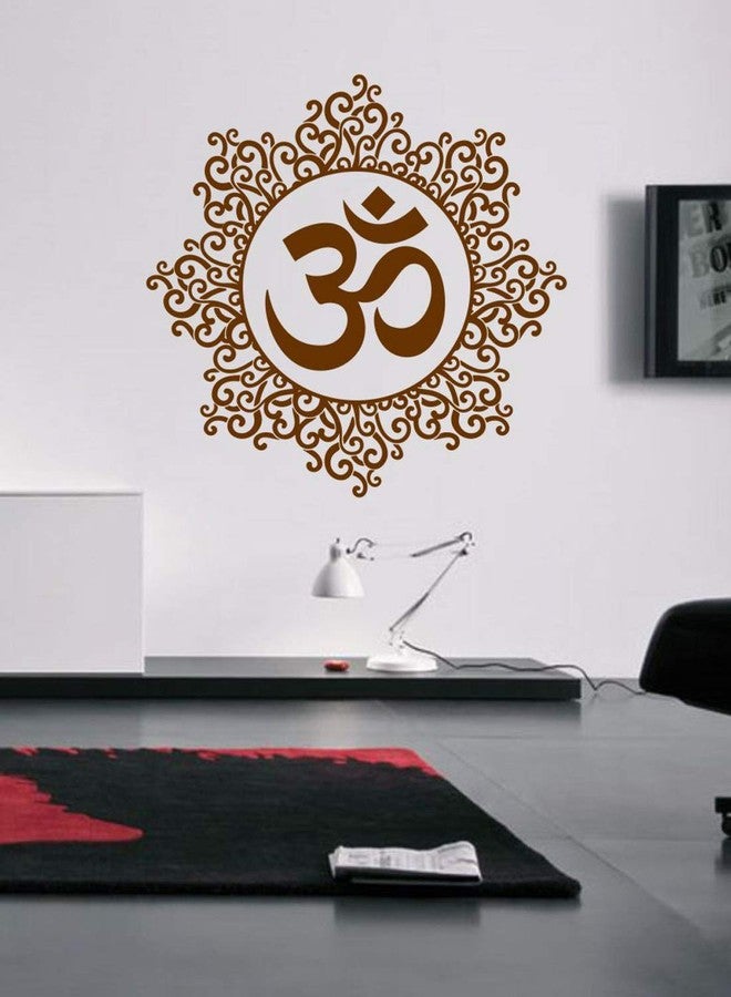 Walltech Designer Om Wall Sticker| Beautiful Design Wall Decoration Sticker - Image 1